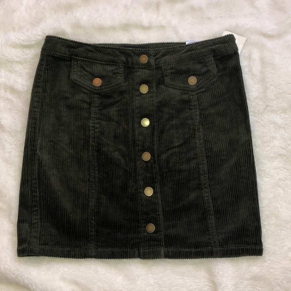 NWT Blue‎ Spice Corduroy Skirt - Picture 1 of 6
